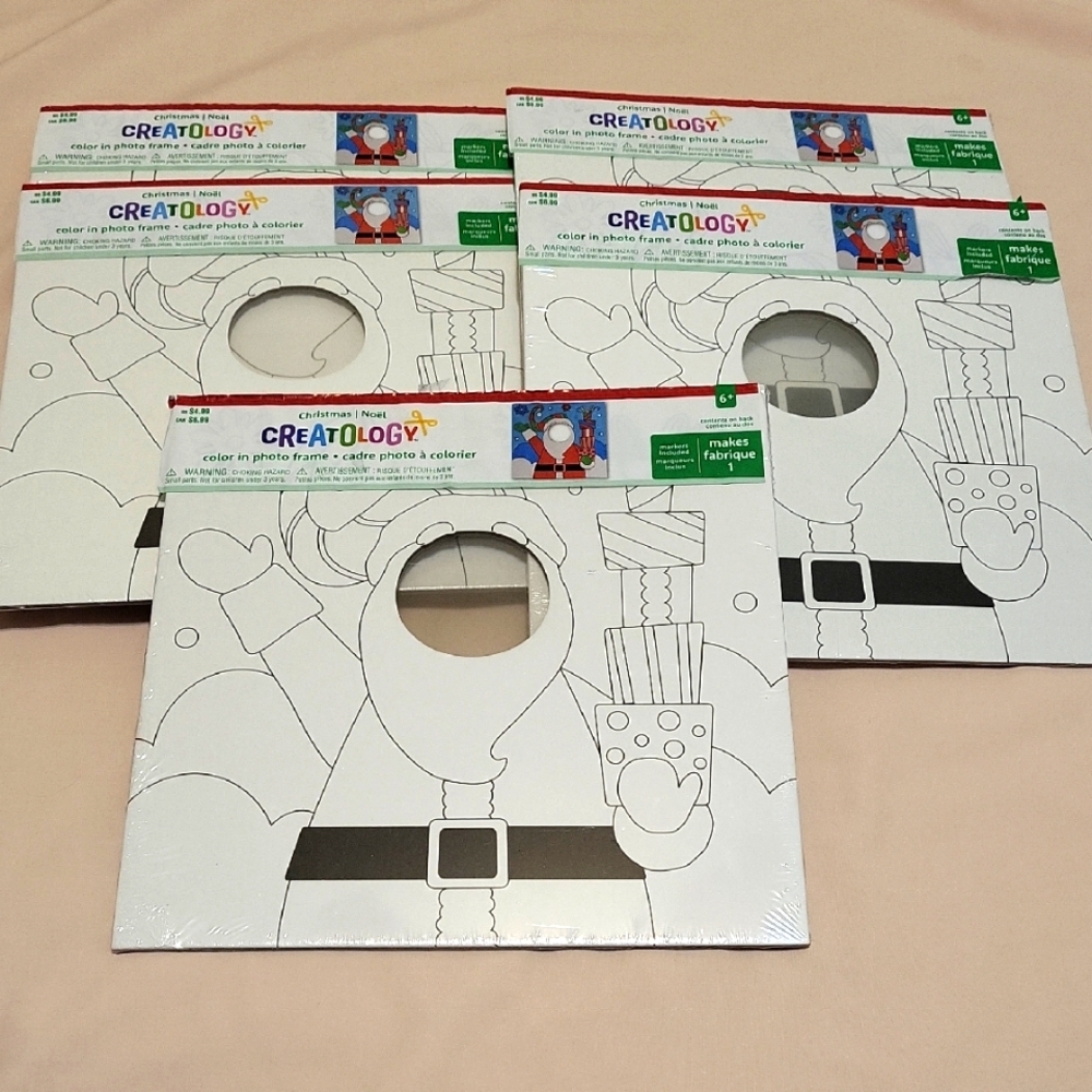 5 Color-In Photo Frame